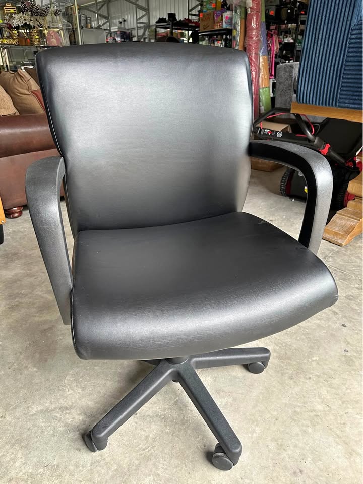 Kimball Black Mesh Conference Chair