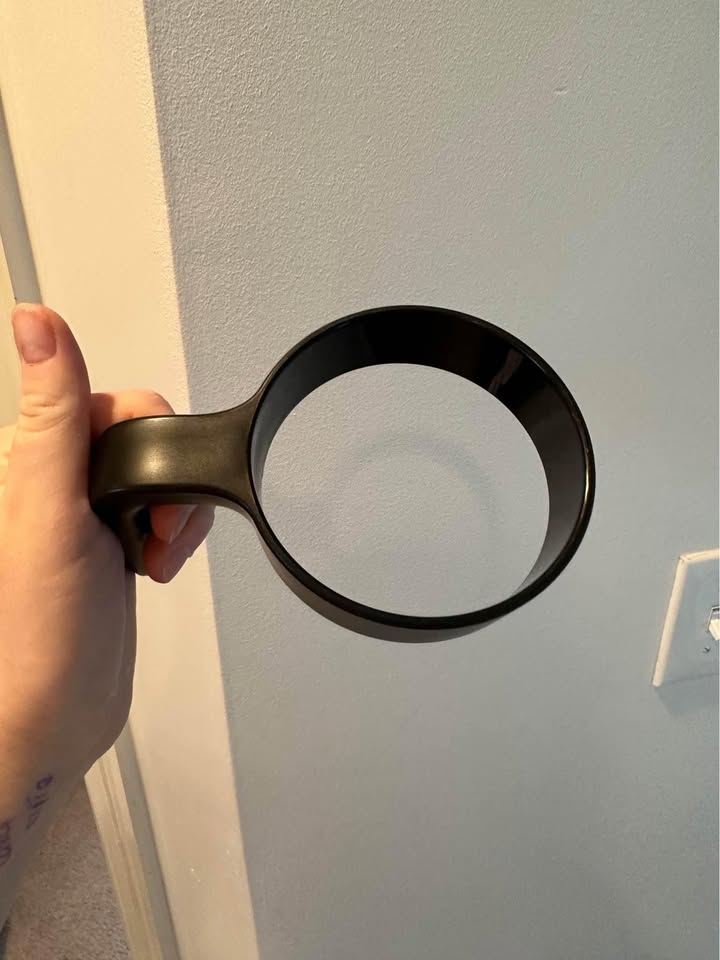 Black Tumbler Handles — Set of 4