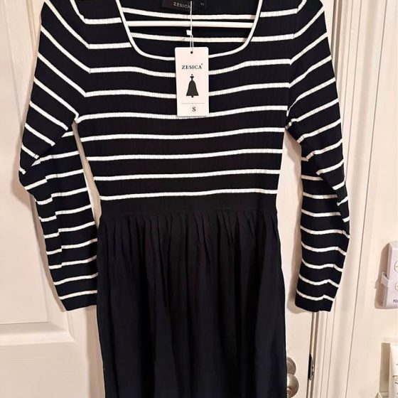 Women's Multicolor Short Dress — Size S