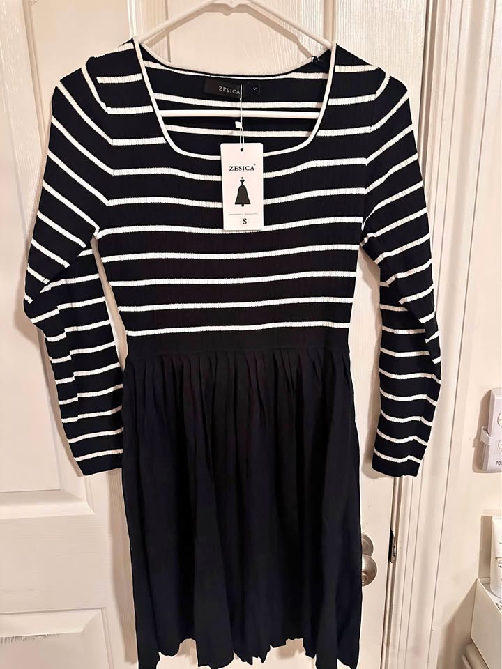 Women's Multicolor Short Dress — Size S