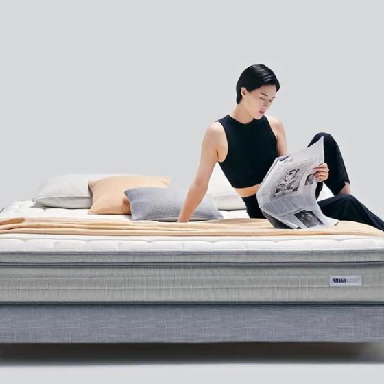 ANSSil King Mattress with Smart Firmness Control