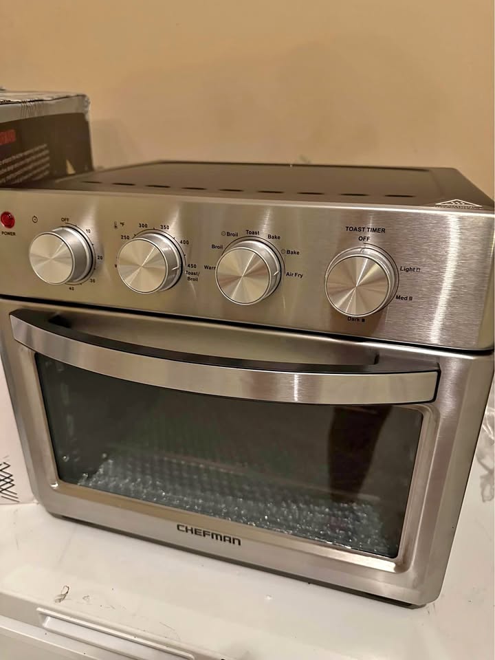 Gray Air Fryer Oven