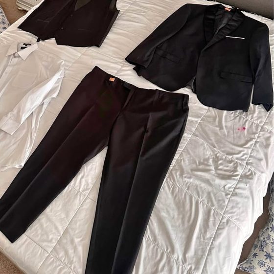 Four-Piece Formal Suit — Size 66