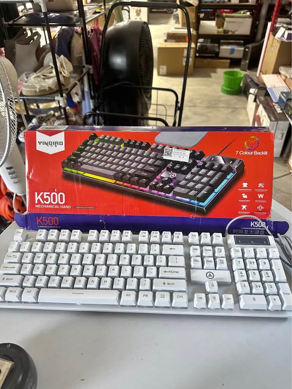 YINDIAO K500 Wired Backlit Gaming Keyboard