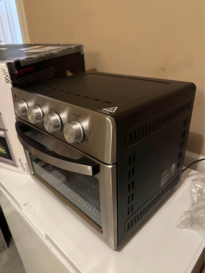 Gray Air Fryer Oven