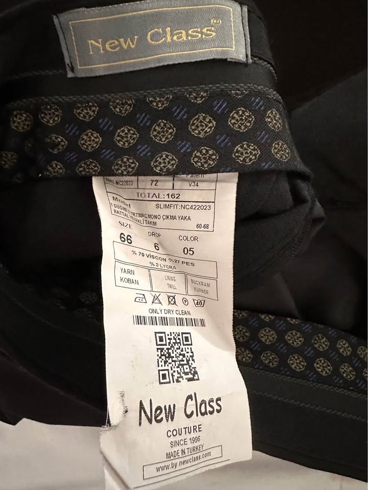 Four-Piece Formal Suit — Size 66