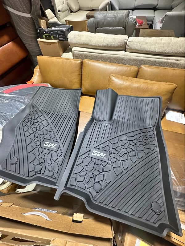 3W Floor Mats for Ram 2500/3500 Crew Cab 2019–2026