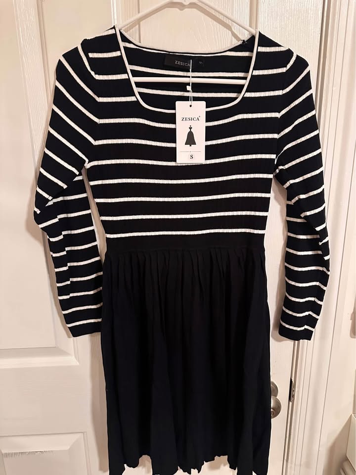 Women's Multicolor Short Dress — Size S
