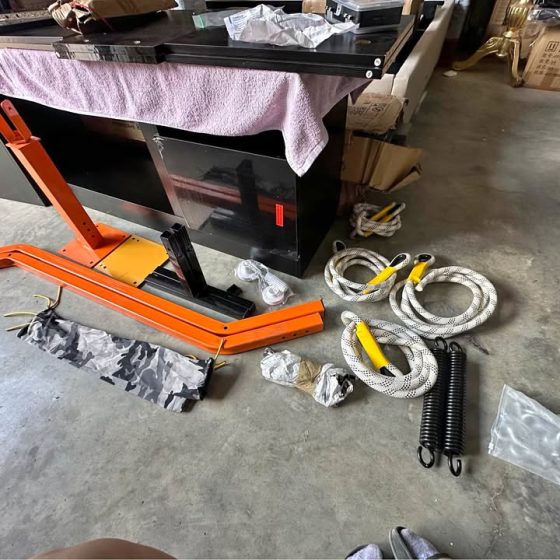 Heavy-Duty Adjustable Boat Dock Mooring Whips — Pair