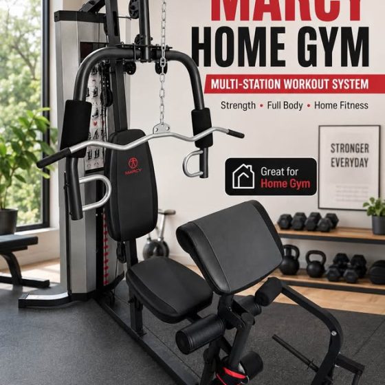 Marcy MWM-988 Home Gym with 150 lb Weight Stack