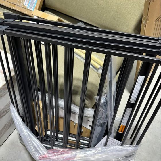 127.5-Inch Configurable Baby & Fireplace Safety Gate