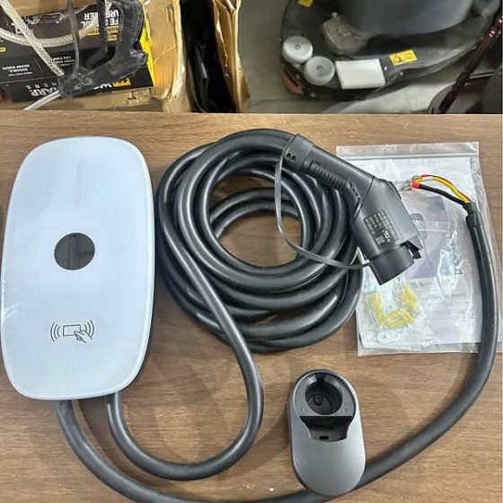 50A Level 2 Smart EV Charger — Hardwired Wi-Fi/RFID