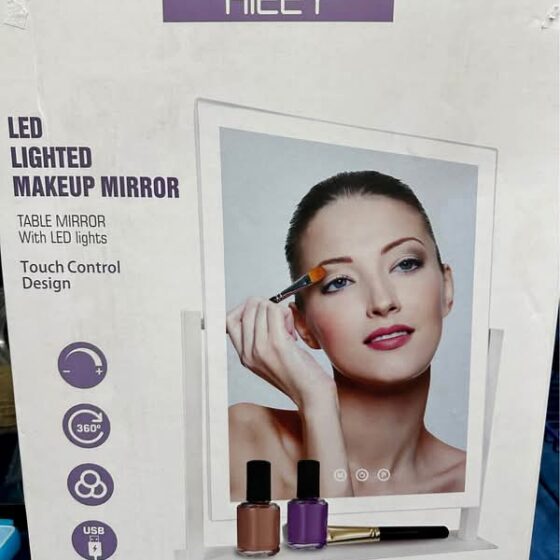 Lighted Makeup Mirror, Hollywood Vanity Mirror with Lights