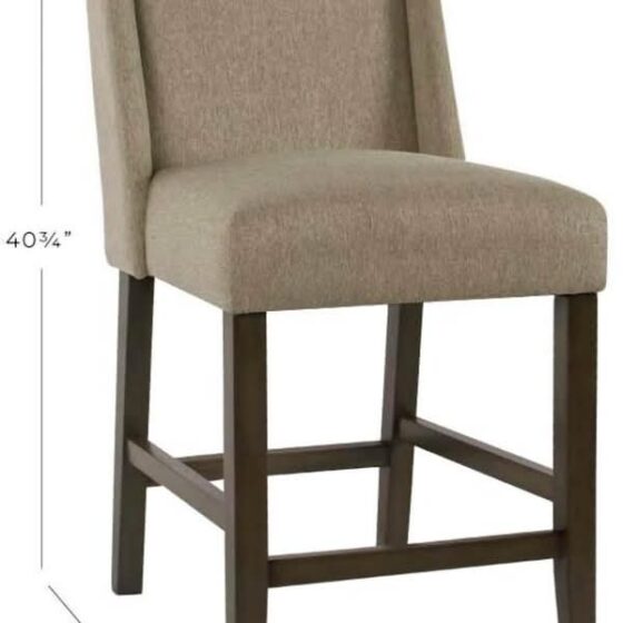 HomePop Dinah Modern 24" Counter Stool