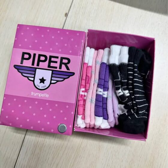 Trumpette Piper Brights Baby Girls 6pk Muli Color Socks Infant Sizes 0-12mo