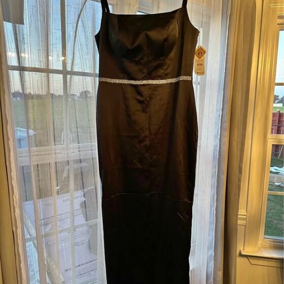 Evening Dress with Cape — Size 46