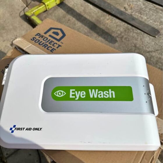 First Aid Only SmartCompliance Emergency Eye Wash Cabinet (Empty)