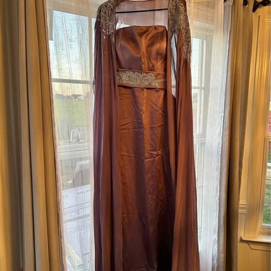 Evening Dress with Cape — Size 42
