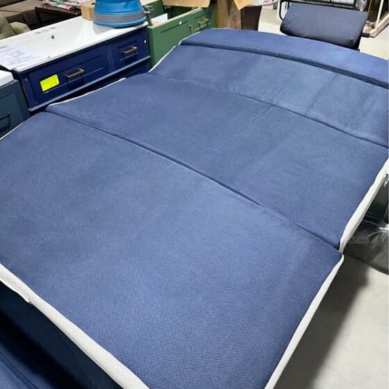 Full Size 4" Tri-Fold Folding Mattress Pad / Guest Bed (75"x53")