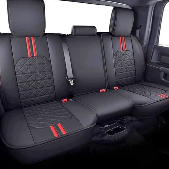 RAM Seat Covers Fit for 2009-2023 2024 2025 2026 1500HD 2010-2026 2500/3500HD Pickup Rear Seat Cover