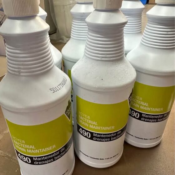 Bacterial Drain Maintainer – Odor & Clog Prevention 6 bottles