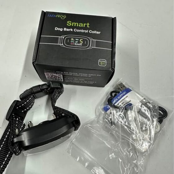 Dog Bark Collar, Rechargeable Smart Collar, Anti Barking