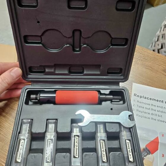 Garosa 5.0mm Rivet Removal Tool Blind Rivets Drill Remover, Alloy Steel Blind Rivet Removal Tool