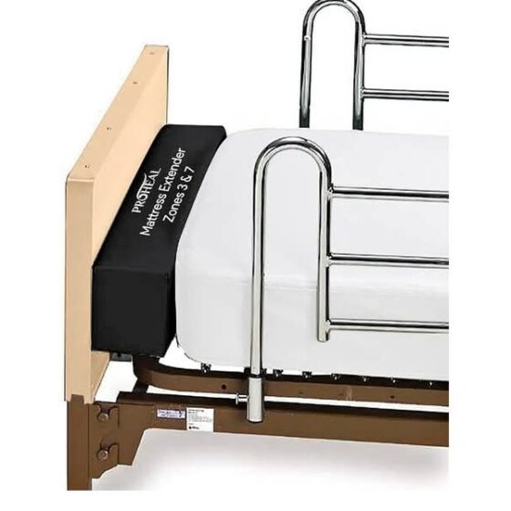 Hospital Bed Mattress Extender - Bed Extender for Bedroom and Hospital Beds - Adjustable Entrapment