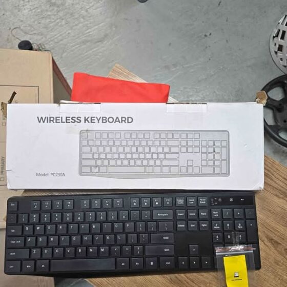 Wireless Keyboard Model PC230A Black New
