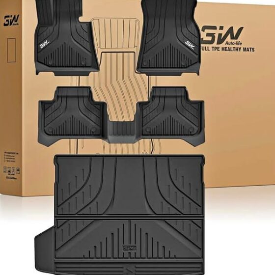 3W All-Weather Floor Mats & Cargo Liner — BMW X3 G45 (2025–2026)
