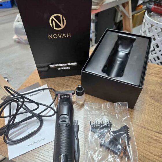 Novah® Professional Hair Clippers for Men Professional Barber Clippers
