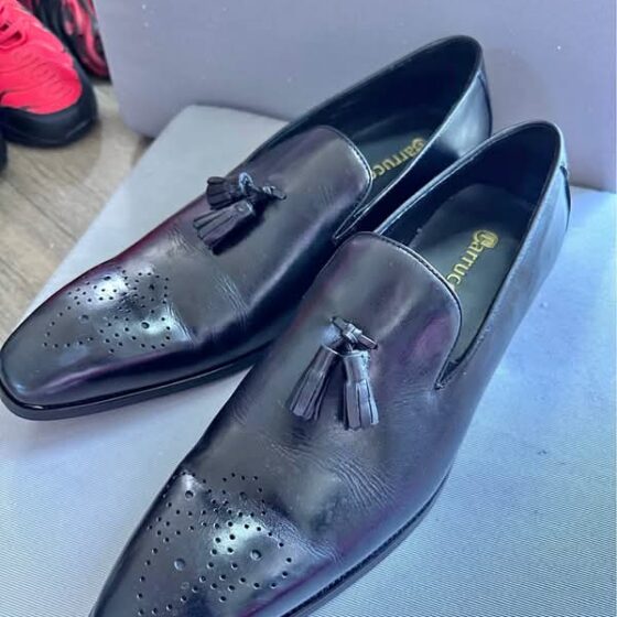 Burnished Wholecut Tassel Loafer