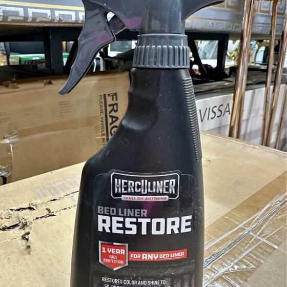 Bed Liner & Plastic Trim Restorer, 16 Oz., Clear