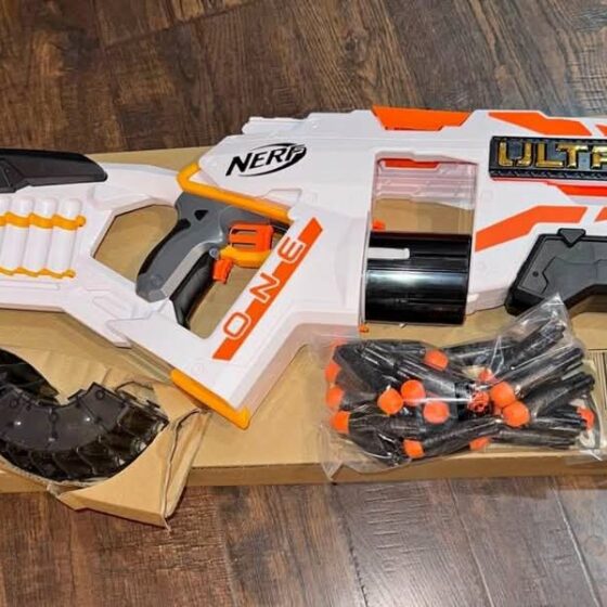 NERF Ultra One Motorized Blaster Toy Gun with 25 Darts