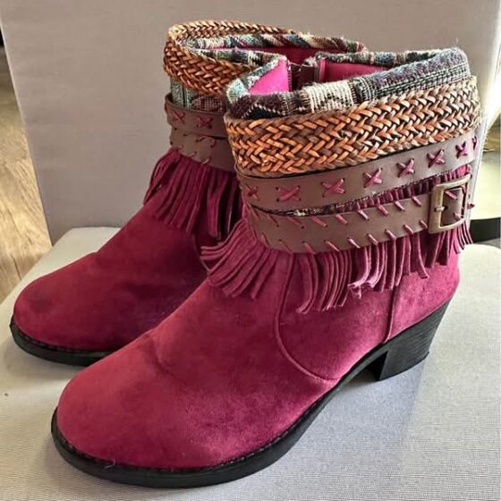 Charlotte Russe Ankle Boots sz L 8/9