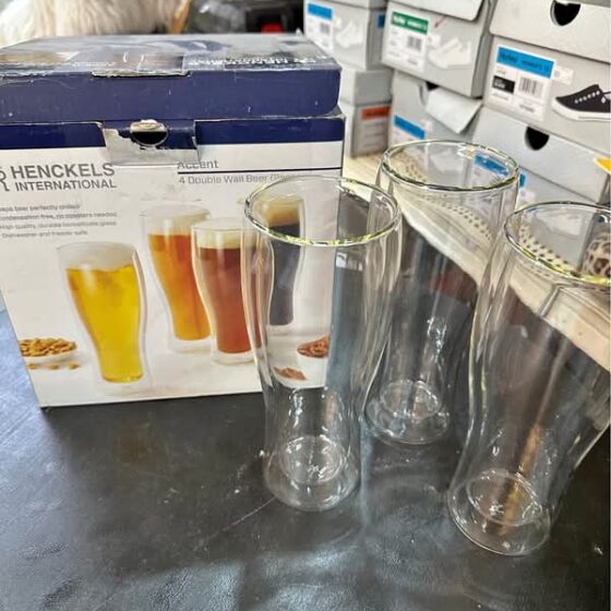 ZWILLING Sorrento 3 pc Double-Wall Beer Glass Set