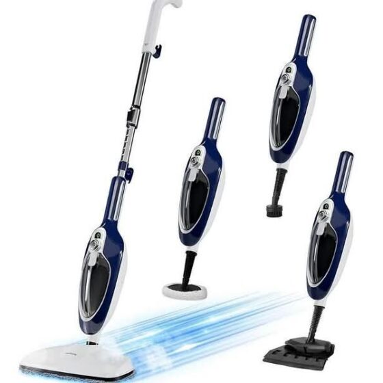 Steam Mop - 10-in-1 Floor Steamer Detachable MultiPurpose Handheld Steam Cleaner for Hardwood/Tile/L