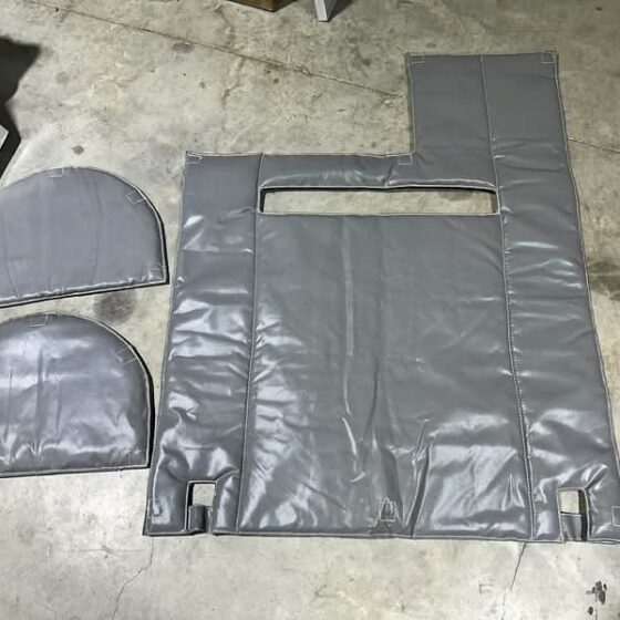 Thermal Smoker Insulation Blanket Set - Gray Vinyl