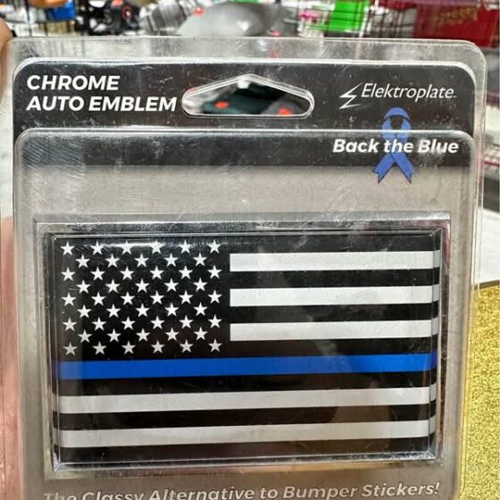 CHROME AUTO EMBLEM