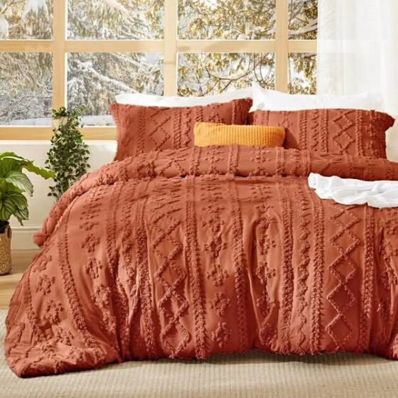 Boho Comforter Set Queen Size
