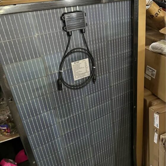 Canadian Made Bifacial Solar Panel 220W 12V Super-Efficient Monocrystalline Generate Power