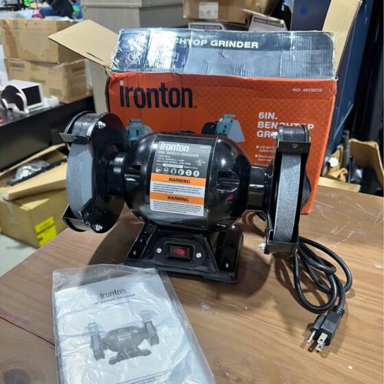 Ironton 6-Inch Benchtop Grinder