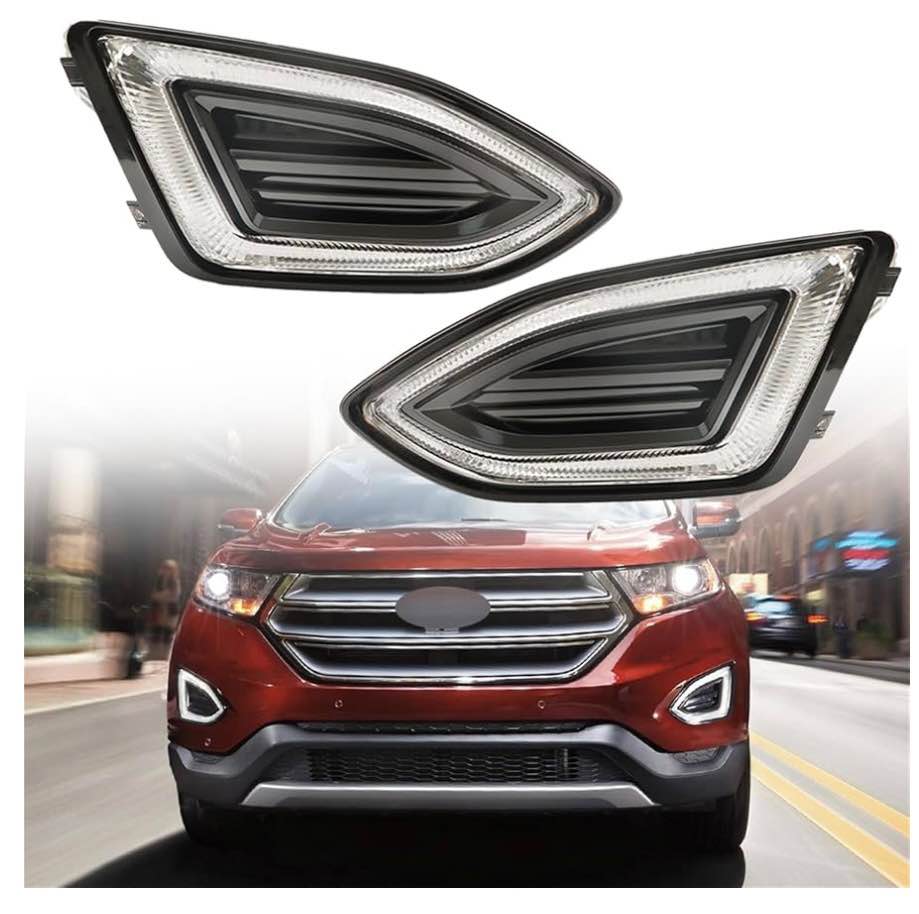 DRL/Fog Lamp Pair for Ford Edge 2015–2018 - Image 4