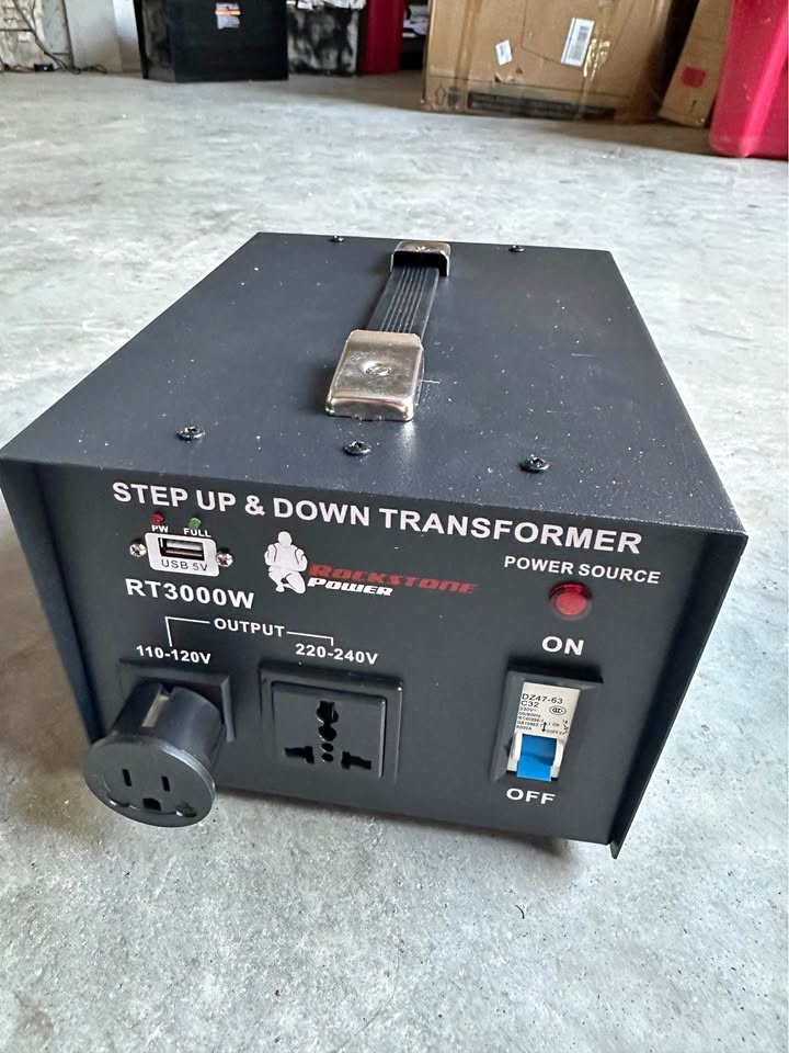 Rockstone Power RT3000W Step-Up/Down Transformer — 3000W