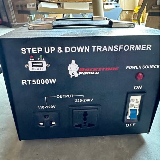 Rockstone Power RT5000W Step-Up/Down Transformer — 5000W