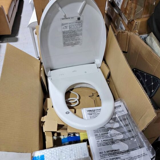 TOTO S7 WASHLET+ Bidet Seat — Cotton White