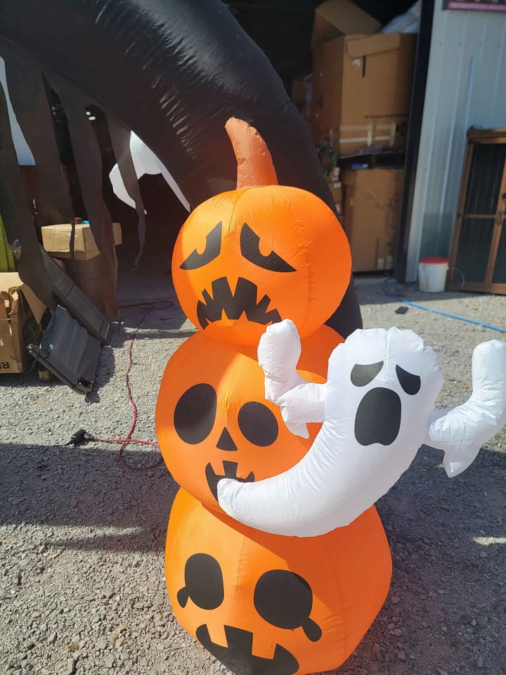 Large Grim Reaper Halloween Inflatable Arch - Image 5
