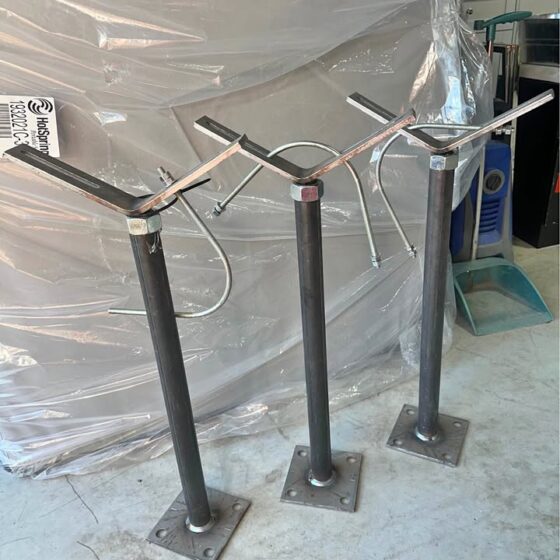 FNW 7755 Adjustable Pipe Stands — Set of 3