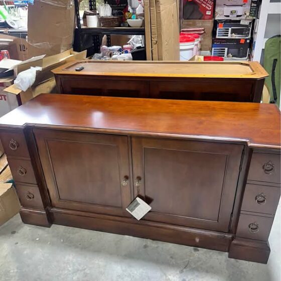 Pristine BERNHARDT Interiors Solid Wood Credenza / Sideboard - Like New