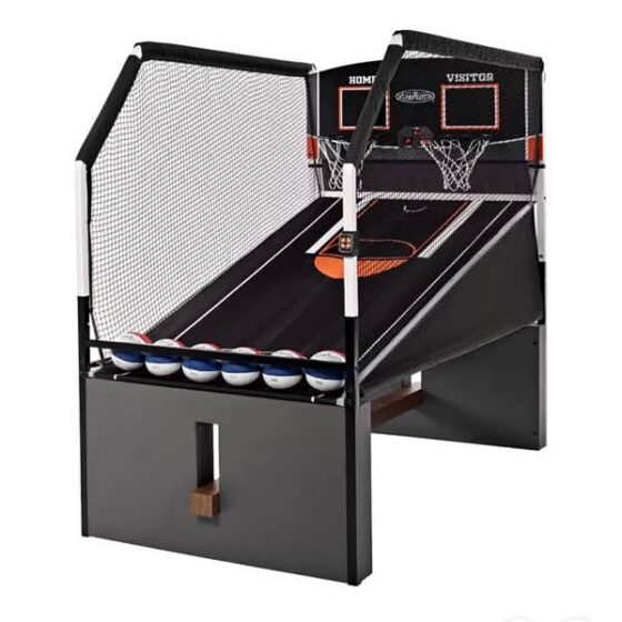 Basketball Game, 90 inch Indoor, Electronic Scoring, Black by Barrington Billiards